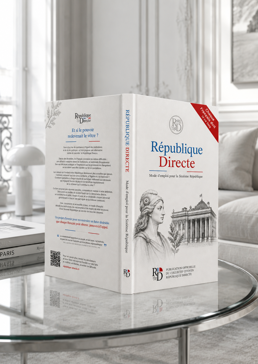 Couverture du livre République Directe, Mode d'emploi pour la Sixième République
